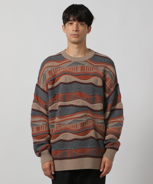 シラキ60センチ セール】3Dボーダーニットプルオーバー / 141963（ニット/セーター