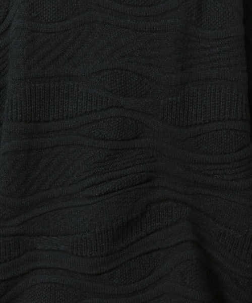 セール】3Dボーダーニットプルオーバー / 141963（ニット/セーター