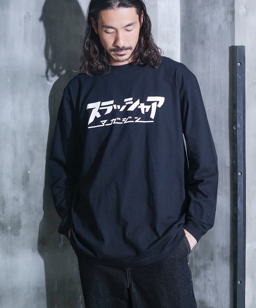 THRASHER 長袖シャツ SAD セール】スラッシャア L/S T-SHIRTS/スラッシャーリラックス