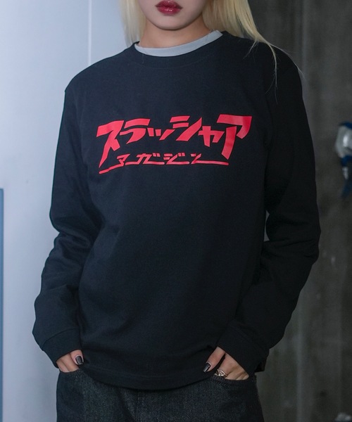 セール】スラッシャア L/S T-SHIRTS/スラッシャーリラックスサイジング