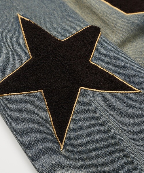 【セール】HOOK -select- 部分ウォッシュvネックデニムプルオーバー（その他トップス）｜HOOK（フック）