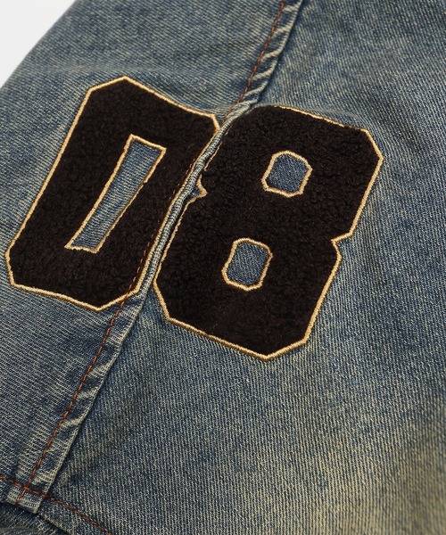 【セール】HOOK -select- 部分ウォッシュvネックデニムプルオーバー（その他トップス）｜HOOK（フック）