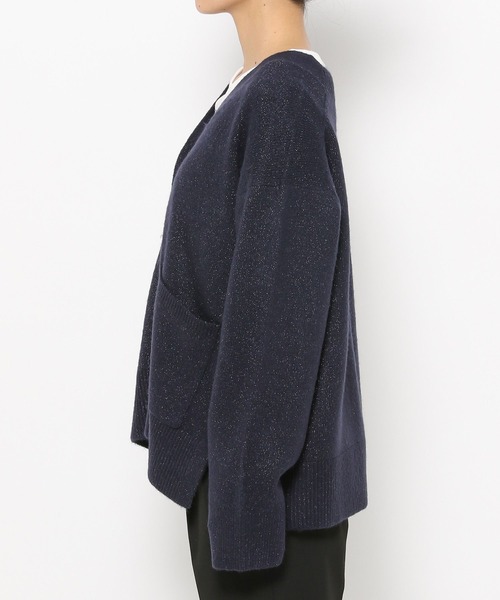 GLOBAL WORK（グローバルワーク）の「フワフワHug meラメVネック