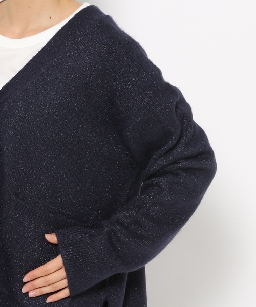 GLOBAL WORK（グローバルワーク）の「フワフワHug meラメVネック