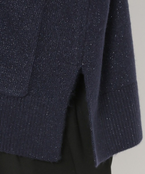 セール】フワフワHug meラメVネックカーディガン/133049