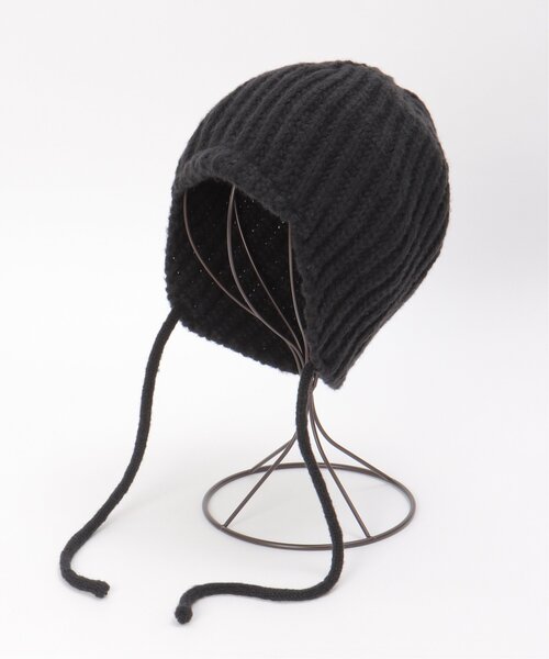 VENCEEXCHANGE（ヴァンスエクスチェンジ）の「耳付きニット帽（ニットキャップ/ビーニー・レディース・グレー/ブラック/ホワイト・FREE）」の10枚目の写真