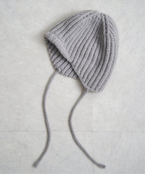 VENCEEXCHANGE（ヴァンスエクスチェンジ）の「耳付きニット帽（ニットキャップ/ビーニー・レディース・グレー/ブラック/ホワイト・FREE）」の15枚目の写真