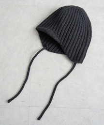 耳付きニット帽