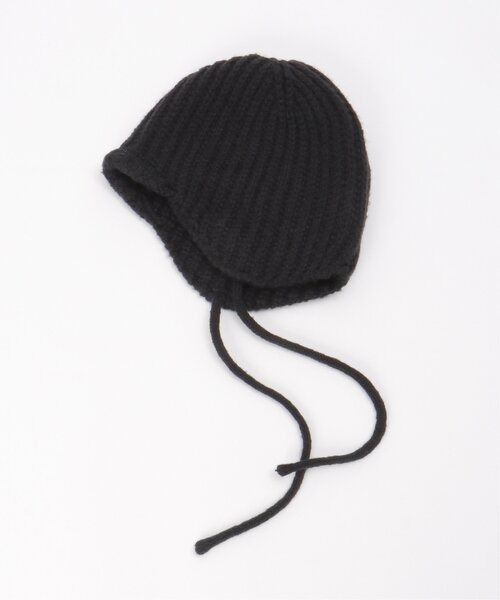 VENCEEXCHANGE（ヴァンスエクスチェンジ）の「耳付きニット帽（ニットキャップ/ビーニー・レディース・グレー/ブラック/ホワイト・FREE）」の18枚目の写真