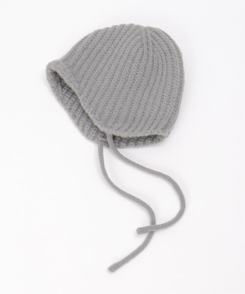 VENCEEXCHANGE（ヴァンスエクスチェンジ）の「耳付きニット帽（ニットキャップ/ビーニー・レディース・グレー/ブラック/ホワイト・FREE）」の19枚目の写真