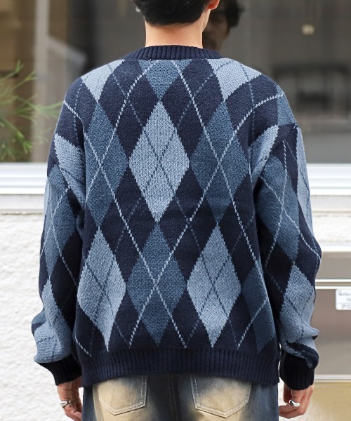 セール】総柄クルーネックニット（ニット/セーター）｜LUXSTYLE（ラグ