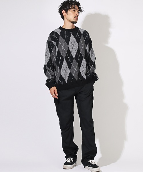 セール】総柄クルーネックニット（ニット/セーター）｜LUXSTYLE（ラグ