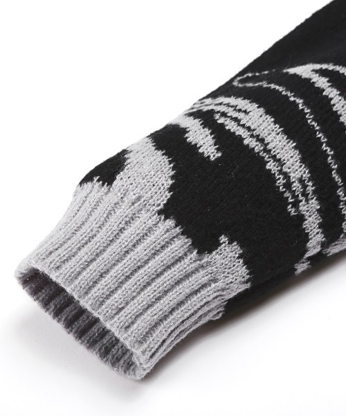 セール】総柄クルーネックニット（ニット/セーター）｜LUXSTYLE（ラグ