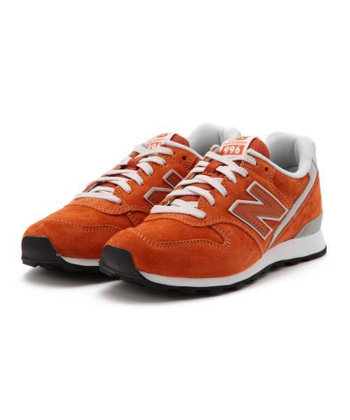 BEAMS LIGHTS Women's（ビームスライツ ウィメンズ）の「NEW BALANCE / WR996 Ⅲ（スニーカー・レディース・オレンジ/ダークグリーン・23.0cm/22.5cm/24.0cm/23.5cm/24.5cm）」の4枚目の写真
