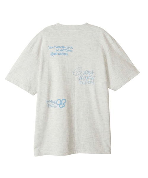 Ada.（エイダ）の「落書き プリント 半袖Ｔシャツ（Tシャツ/カットソー・レディース・ホワイト/オートミール・FREE）」の21枚目の写真