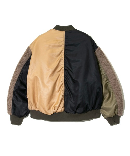 CUBE SUGAR(キューブシュガー)の「CUBE SUGAR/キューブシュガー ナイロンリメイク風Big MA-1(MA-1・レディース・その他1・FREE)」の10枚目の写真