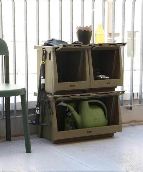 Detail(ディテール)の「THOR ソー Lid For Shelf Container 20L リッドフォーシェルフコンテナー20L(収納グッズ・メンズ・ブラック/ライトグレー/オリーブ/ダークグレー/ホワイト・FREE)」の18枚目の写真