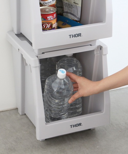 Detail(ディテール)の「THOR ソー Lid For Shelf Container 20L リッドフォーシェルフコンテナー20L(収納グッズ・メンズ・ブラック/ライトグレー/オリーブ/ダークグレー/ホワイト・FREE)」の22枚目の写真