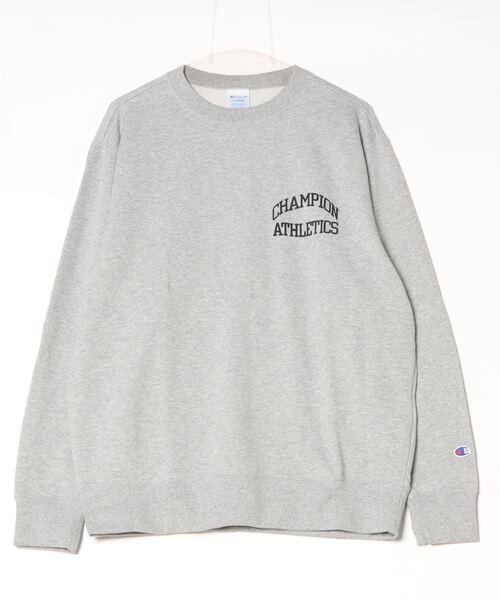 Champion（チャンピオン）の「チャンピオン  CREW NECK SWEATSHIRT_（スウェット・メンズ・ブラック/オフホワイト/グレー・LL/M/L）」の3枚目の写真