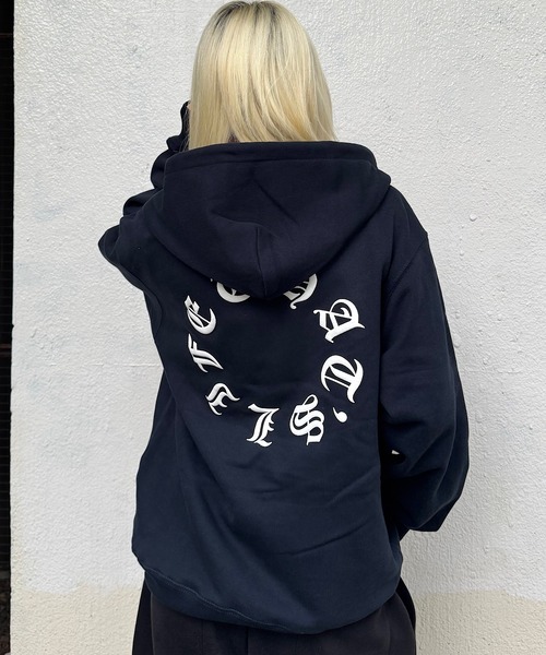 HEAVY WEIGHT 12.7oz CIRCLE LOGO ZIP HOODIE 長袖 パーカー 秋服 冬服