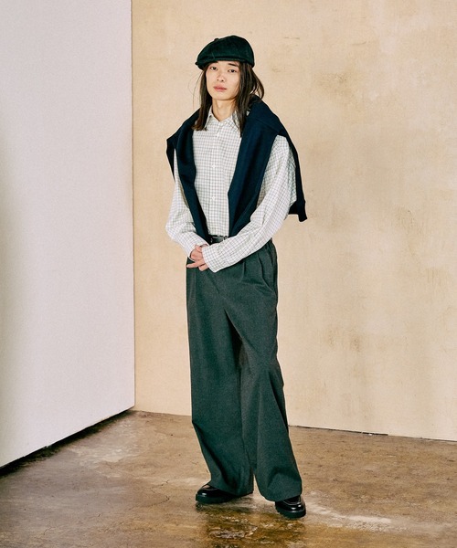 RAGEBLUE（レイジブルー）の「アソートチェックオーバーサイズシャツ（シャツ/ブラウス・メンズ・ブラック系その他/ホワイト系その他2/ホワイト系その他4/ブルー系その他/ピンク系その他/ブラウン系その他7/ブラウン系その他/ホワイト系その他7・SMALL/MEDIUM/LARGE）」の13枚目の写真