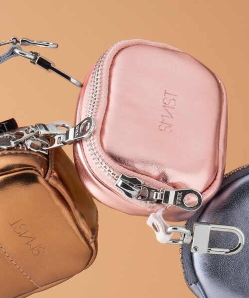 FREAK'S STORE（フリークスストア）の「SMAST/スマスト SMAST Airpods POUCH（ポーチ・メンズ・ブルー/グレー/レンガ/ピンク・ONE SIZE）」の5枚目の写真