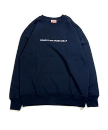 BIG MIKE（ビッグマイク）の「BIG MIKE ビックマイク/ 新ベーシックロゴ 長袖プリント クルースウェット 裏パイル // 102518806（スウェット）」