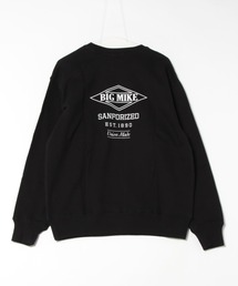 BIG MIKE（ビッグマイク）の「BIG MIKE ビックマイク/ 新ベーシックロゴ 長袖プリント クルースウェット 裏パイル // 102518806（スウェット）」