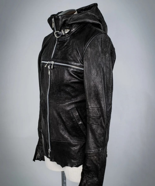 14th Addiction(フォーティーンスアディクション)の「14th Addiction/フォーティーンスアディクション/Cross Hoodie(その他アウター・メンズ・ブラック・XL/2XL/L/M)」の4枚目の写真