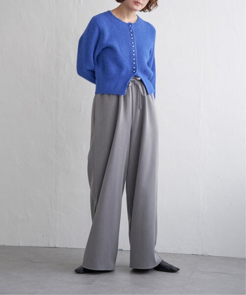 notch.（ノッチ）の「ミニフェザークルーネックカーデ（カーディガン/ボレロ・レディース・チャコール/ライトパープル/ブルー・M）」の13枚目の写真