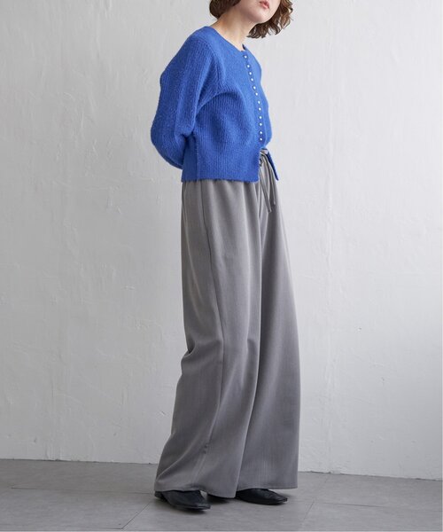 notch.（ノッチ）の「ミニフェザークルーネックカーデ（カーディガン/ボレロ・レディース・チャコール/ライトパープル/ブルー・M）」の14枚目の写真