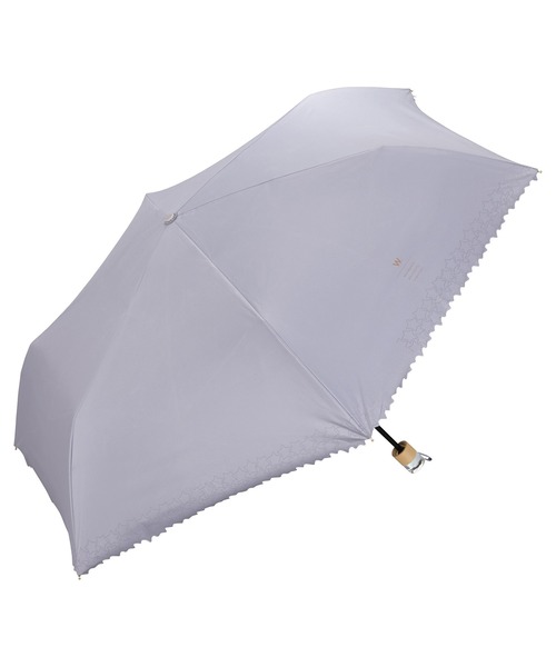Wpc.(ダブリュピーシー)の「【公式限定アイテム】遮光 ベーシックパラソル ミニ 日傘 晴雨兼用 折りたたみ Wpc.(折りたたみ傘・レディース・ブラック/ピンク/ブルーグレー/ベージュ/オフホワイト/グレー・FREE)」の13枚目の写真