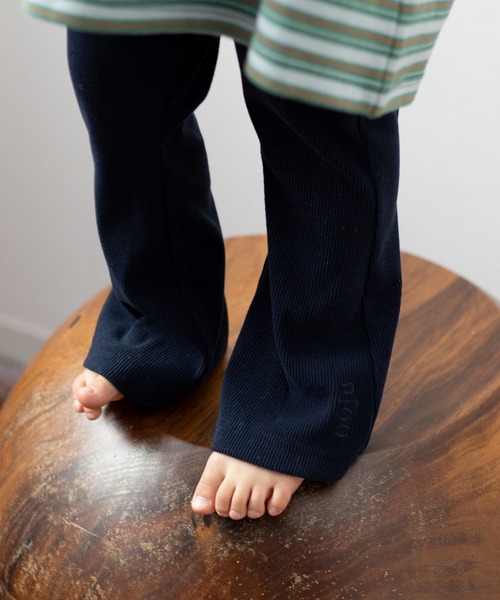 ooju（オージュ）の「【ooju】フラッフィーリブパンツ（その他パンツ・キッズ・ネイビー/チャコール・1/2/3/4）」の6枚目の写真