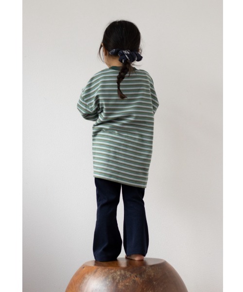 ooju（オージュ）の「【ooju】フラッフィーリブパンツ（その他パンツ・キッズ・ネイビー/チャコール・1/2/3/4）」の10枚目の写真