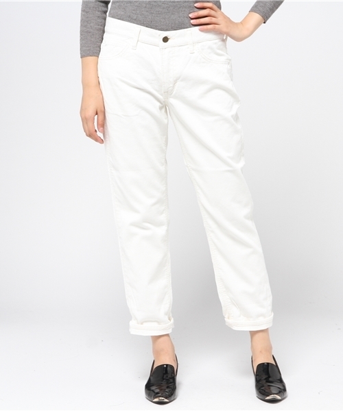 Lee（リー）の「【Lee】コーデュロイテーパードパンツ（その他パンツ・レディース・ベージュ/ホワイト/グレー・X-SMALL/SMALL/MEDIUM）」の2枚目の写真