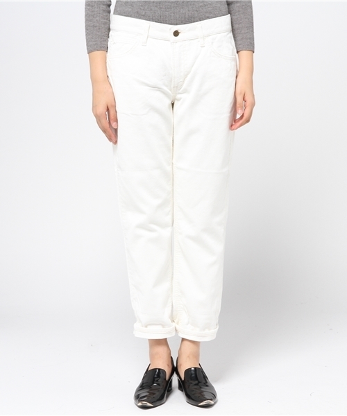 Lee（リー）の「【Lee】コーデュロイテーパードパンツ（その他パンツ・レディース・ベージュ/ホワイト/グレー・X-SMALL/SMALL/MEDIUM）」の4枚目の写真