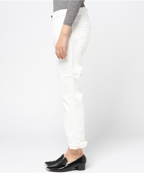 Lee（リー）の「【Lee】コーデュロイテーパードパンツ（その他パンツ・レディース・ベージュ/ホワイト/グレー・X-SMALL/SMALL/MEDIUM）」の5枚目の写真