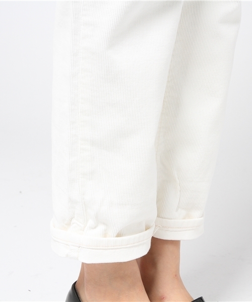Lee（リー）の「【Lee】コーデュロイテーパードパンツ（その他パンツ・レディース・ベージュ/ホワイト/グレー・X-SMALL/SMALL/MEDIUM）」の10枚目の写真