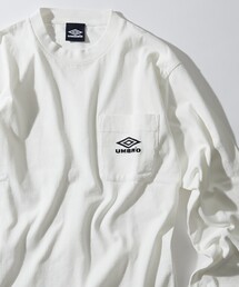 UMBRO | UMBRO/アンブロ 別注 Pigment Dye Pocket L/S Tee/ピグメントダイ ポケット ロングスリーブ Tシャツ(Tシャツ/カットソー)