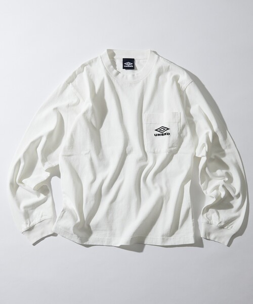 セール】UMBRO/アンブロ 別注 Pigment Dye Pocket L/S Tee