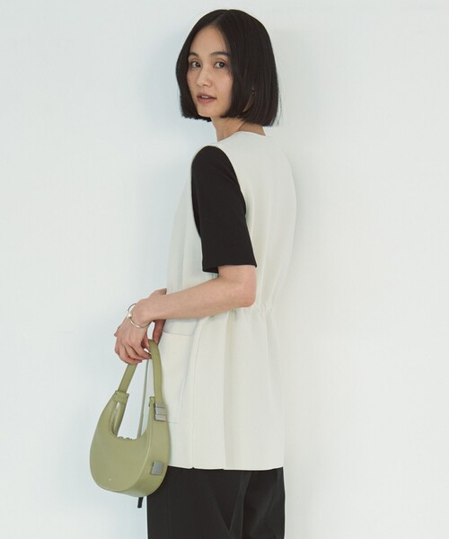 UNFILO（アンフィーロ）の「イージーチノ ベルト付きパンツ（その他パンツ・レディース・ベージュ系/ホワイト系/ブラック系・MEDIUM/SMALL/X-SMALL/LARGE）」の7枚目の写真