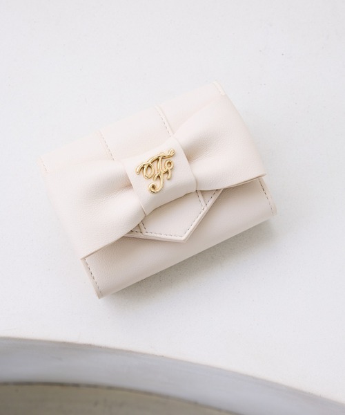 ベルトリボンミニウォレット（財布）｜Maison de FLEUR（メゾンド