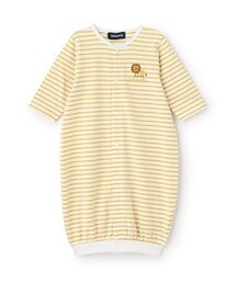 お尻アニマルボーダー長袖2wayオール