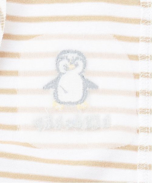 kladskap（クレードスコープ）の「お尻アニマルボーダー長袖2wayオール（ロンパース・キッズ・ピンク/ライトベージュ/マスタード/黄緑系/ライトグレー・50-70cm）」の17枚目の写真