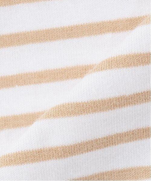 kladskap（クレードスコープ）の「お尻アニマルボーダー長袖2wayオール（ロンパース・キッズ・ピンク/ライトベージュ/マスタード/黄緑系/ライトグレー・50-70cm）」の20枚目の写真