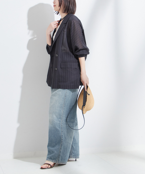 デニム・ジーパン Haikure Candy Jeans HAIKURE/ハイクル】CANDY BLUE TENCEL ASIASN FITテンセル混