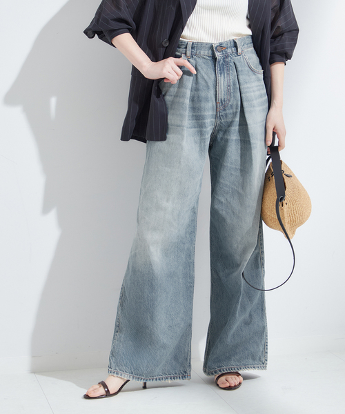 セール】【HAIKURE/ハイクル】CANDY BLUE TENCEL ASIAN FIT