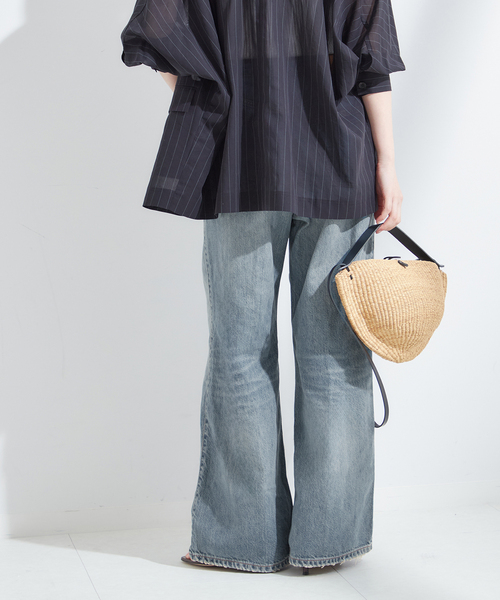 【HAIKURE/ハイクル】CANDY BLUE TENCEL ASIAN FIT：デニム（デニムパンツ）｜journal standard L'essage（ジャーナルスタンダードレサージュ）