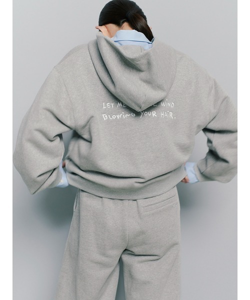 MIESROHE（ミースロエ）の「シアークロップドシャツ（シャツ/ブラウス・レディース・ホワイト/ライトベージュ/ライトブルー・FREE）」の8枚目の写真