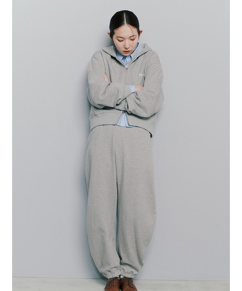 MIESROHE（ミースロエ）の「シアークロップドシャツ（シャツ/ブラウス・レディース・ホワイト/ライトベージュ/ライトブルー・FREE）」の9枚目の写真